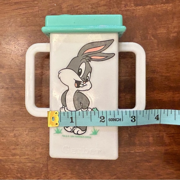 Vintage 1994 Gerber Baby Bugs Bunny Juicebox Holder Looney Tunes Warner Bros - Picture 8 of 10